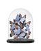 Currey and Company - 1200-0977 - Sculpture - Rue de Bac Butterflies - Lilac/Brown/Black/Clear