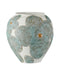 Currey and Company - 1200-0978 - Vase - Bloom - Textured Blue/Off-White/Gold