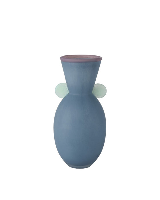 Currey and Company - 1200-0988 - Vase - Vassily - Light Purple/Light Blue/Dark Blue
