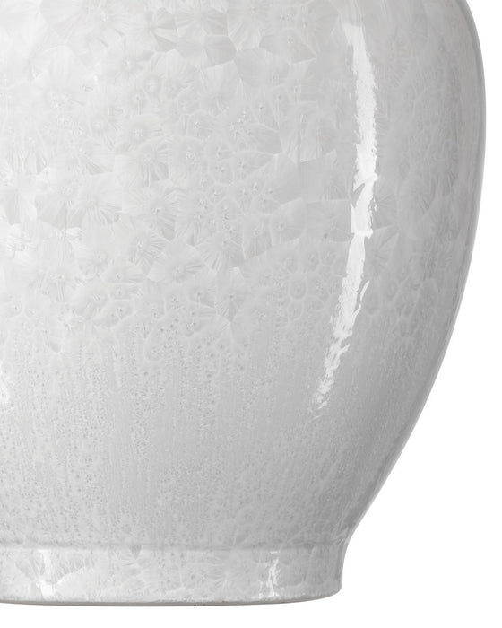 Currey and Company - 1200-0995 - Vase - Crystalline - Crystallized White