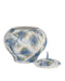 Currey and Company - 1200-0998 - Vase - Jackson - Antique Blue/Off-White