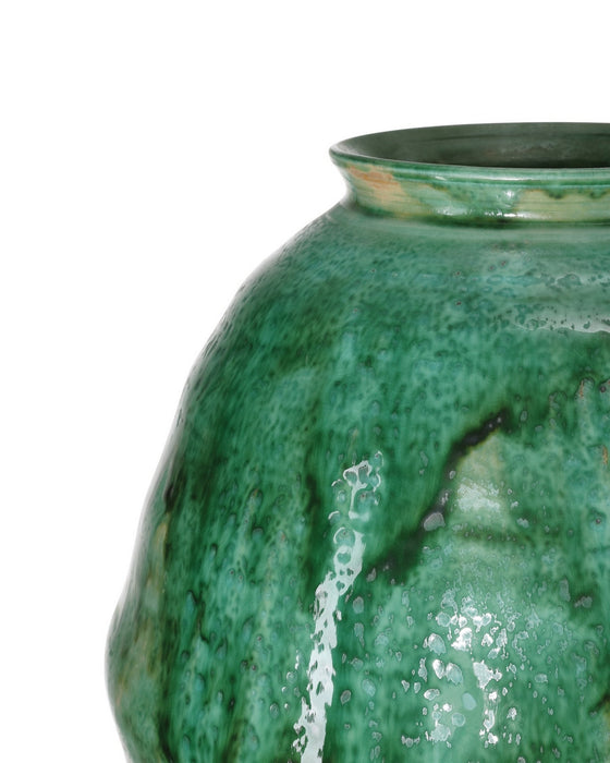 Currey and Company - 1200-1006 - Vase - Marrakesh - Imperial Green
