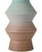 Currey and Company - 1200-1008 - Vase - Happy 80's - Brown/Light Blue