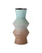 Currey and Company - 1200-1008 - Vase - Happy 80's - Brown/Light Blue
