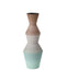 Currey and Company - 1200-1008 - Vase - Happy 80's - Brown/Light Blue