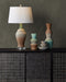 Currey and Company - 1200-1008 - Vase - Happy 80's - Brown/Light Blue
