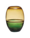 Currey and Company - 1200-1011 - Vase - Tapio - Aqua Blue/Amber/Green