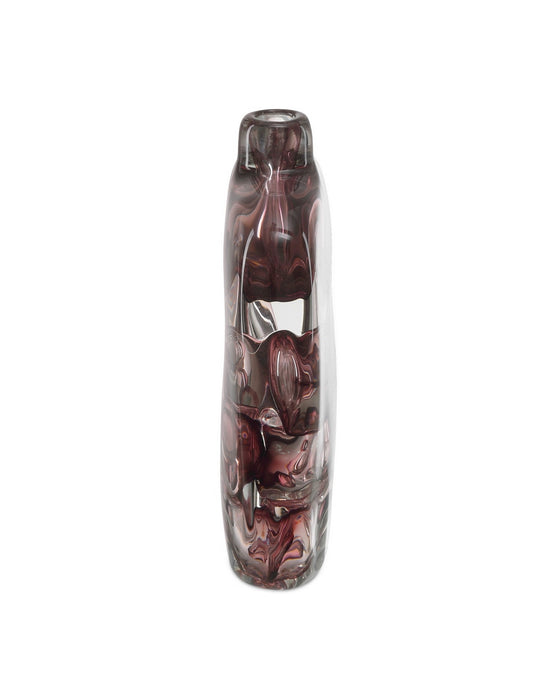 Currey and Company - 1200-1016 - Vase - Vicolino - Clear/Purple