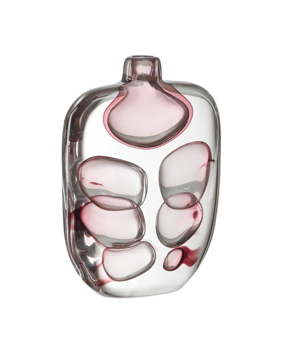 Currey and Company - 1200-1016 - Vase - Vicolino - Clear/Purple