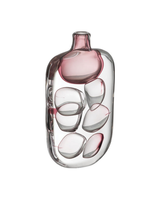 Currey and Company - 1200-1017 - Vase - Vicolino - Clear/Purple