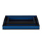 Currey and Company - 1200-1018 - Tray Set of 2 - Lacquer - Navy/Black