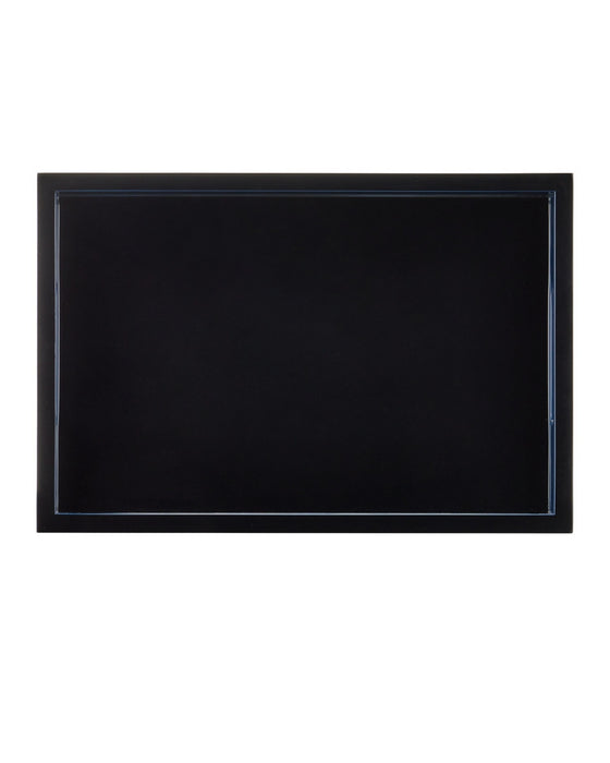Currey and Company - 1200-1018 - Tray Set of 2 - Lacquer - Navy/Black