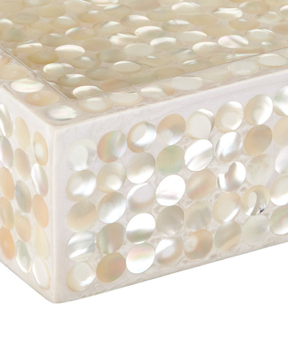 Currey and Company - 1200-1020 - Tray Set of 2 - Gerri Dot - Natural