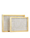 Currey and Company - 1200-1021 - Tray Set of 2 - Casey - Natural/Brass