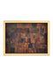 Currey and Company - 1200-1022 - Tray Set of 2 - Casey - Natural/Brass