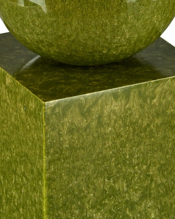 Currey and Company - 1200-1027 - Object Set of 2 - Nova - Green