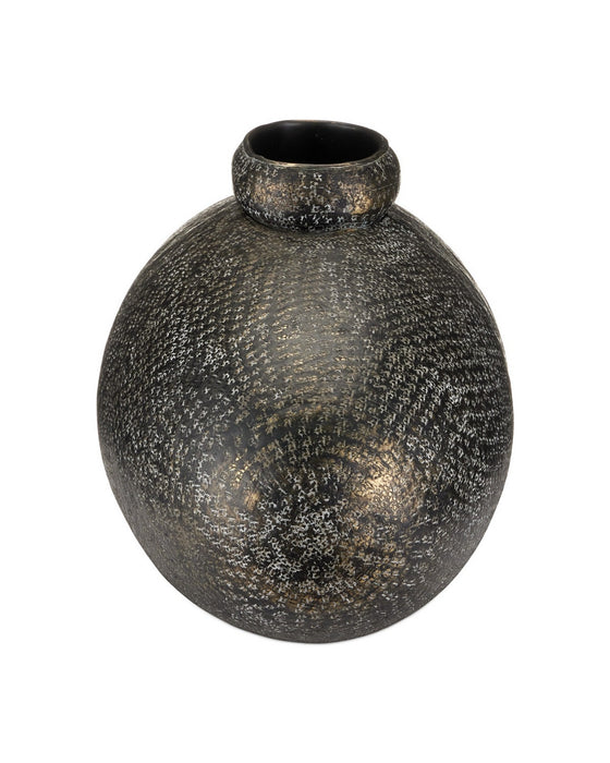 Currey and Company - 1200-1029 - Vase - Brigadier - Verdigris