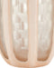 Currey and Company - 1200-1031 - Vase - Merletto - Blush/Clear