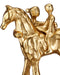 Currey and Company - 1200-1033 - Sculpture - Dujardin Equestrian - Gold