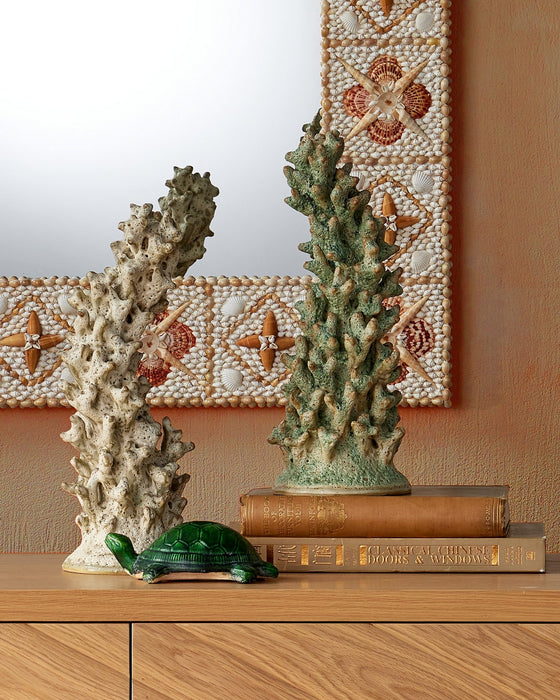 Currey and Company - 1200-1044 - Object - Staghorn - White