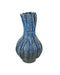 Currey and Company - 1200-1048 - Vase - Folios - Reactive Dark Blue