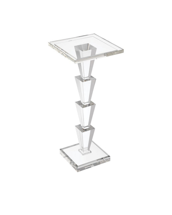 Currey and Company - 3000-0319 - Drinks Table - Tiana - Clear