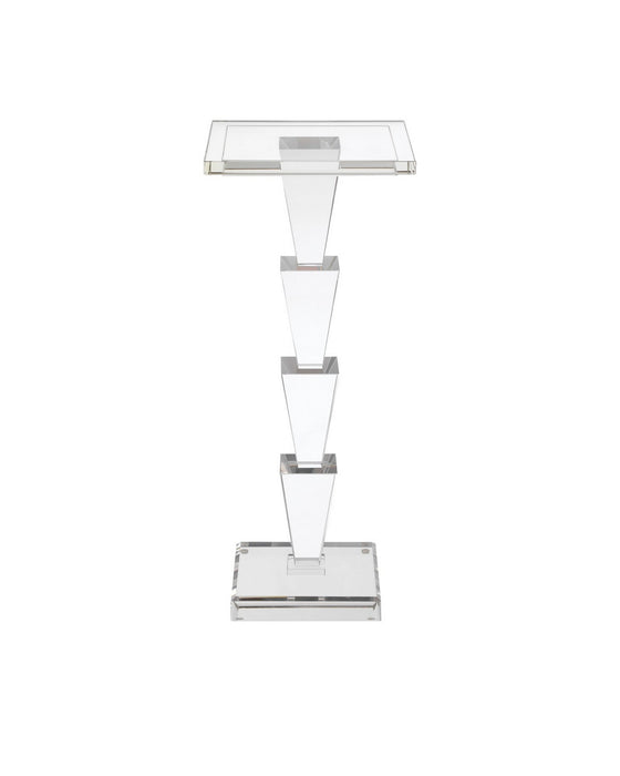 Currey and Company - 3000-0319 - Drinks Table - Tiana - Clear