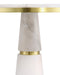 Currey and Company - 3000-0320 - Drinks Table - Eleanora - Natural/Natural Brass