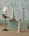 Currey and Company - 3000-0320 - Drinks Table - Eleanora - Natural/Natural Brass