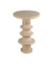 Currey and Company - 3000-0321 - Accent Table - Rollins - Beige