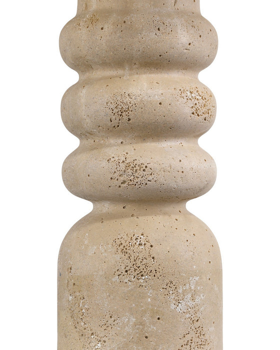 Currey and Company - 3000-0322 - Accent Table - Rocco - Beige