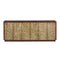 Currey and Company - 3000-0324 - Credenza - Jardin - Walnut/Antique Brass