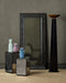 Currey and Company - 3000-0328 - Accent Table - Mosaico - Ebony/Antique Mirror