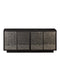 Currey and Company - 3000-0330 - Credenza - Mosaico - Ebony/Antique Mirror