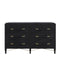 Currey and Company - 3000-0332 - Chest - Verona - Black/Natural/Champagne/Silver