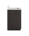 Currey and Company - 3800-0013 - 36" Vanity with Rectangular Undermount Sink - Mosaico - Ebony/Natural/White/Antique Mirror
