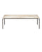 Currey and Company - 4000-0220 - Cocktail Table - Crema - Natural/Bronze