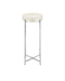 Currey and Company - 4000-0224 - Drinks Table - Gerri Dot - Natural/Polished Nickel