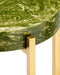 Currey and Company - 4000-0228 - Drinks Table - Rina - Green/Brass