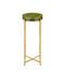 Currey and Company - 4000-0228 - Drinks Table - Rina - Green/Brass