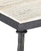 Currey and Company - 4000-0243 - Side Table - Agora - Natural/Rustic Bronze