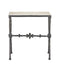 Currey and Company - 4000-0243 - Side Table - Agora - Natural/Rustic Bronze