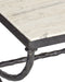 Currey and Company - 4000-0244 - Cocktail Table - Agora - Natural/Rustic Bronze