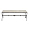 Currey and Company - 4000-0244 - Cocktail Table - Agora - Natural/Rustic Bronze