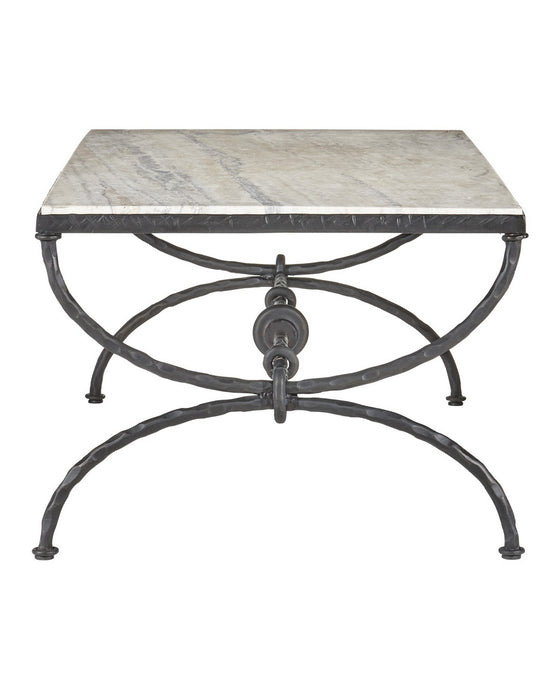 Currey and Company - 4000-0244 - Cocktail Table - Agora - Natural/Rustic Bronze