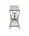 Currey and Company - 4000-0245 - Console Table - Agora - Natural/Rustic Bronze