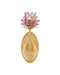 Currey and Company - 5000-0279 - One Light Wall Sconce - Marilee - Pink/Dutch Gold Leaf