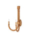 Currey and Company - 5000-0280 - Two Light Wall Sconce - Samsara - Natural/Saddle Tan