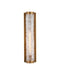 Currey and Company - 5800-0064 - One Light Wall Sconce - Busby - Clear/Brushed Brass