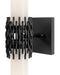 Currey and Company - 5800-0071 - Two Light Wall Sconce - Brietta - Opaque White/Oil Rubbed Bronze